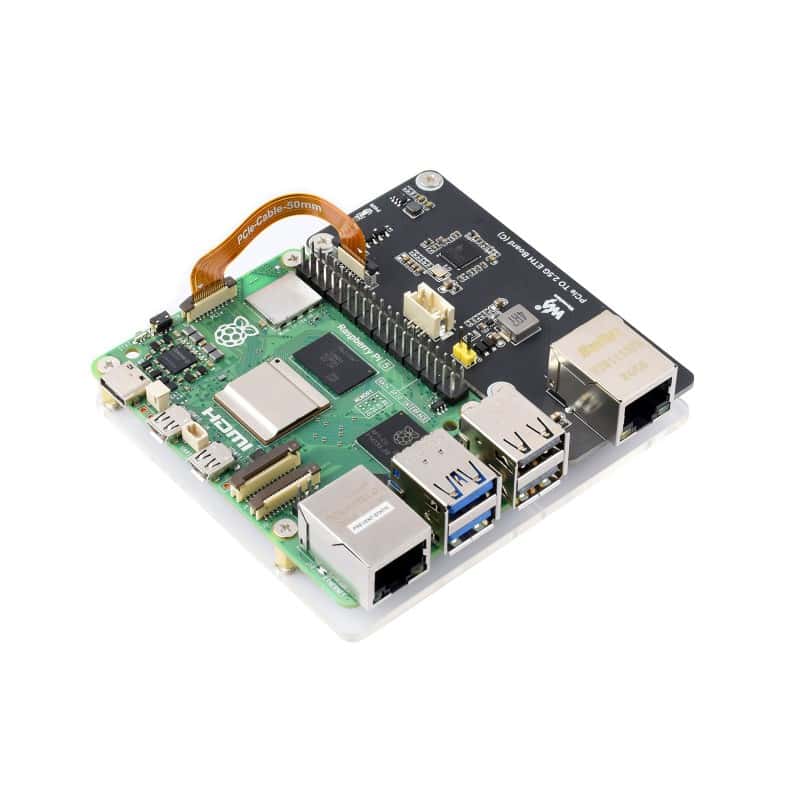 PCIe na 2.5G ETH ploča (C) za Raspberry Pi 5 - Slika 2
