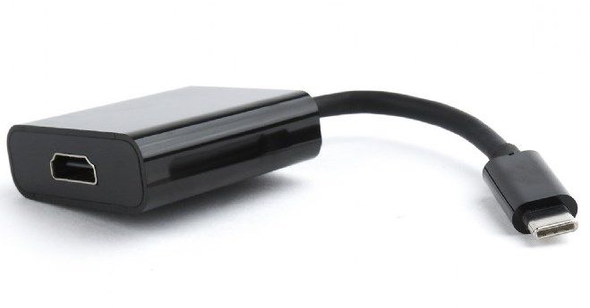 USB-C to HDMI adapter, black A-CM-HDMIF-01 - Slika 3