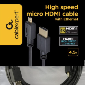 HDMI male to micro D-male black CC-HDMID-15 kabl 4.5 m