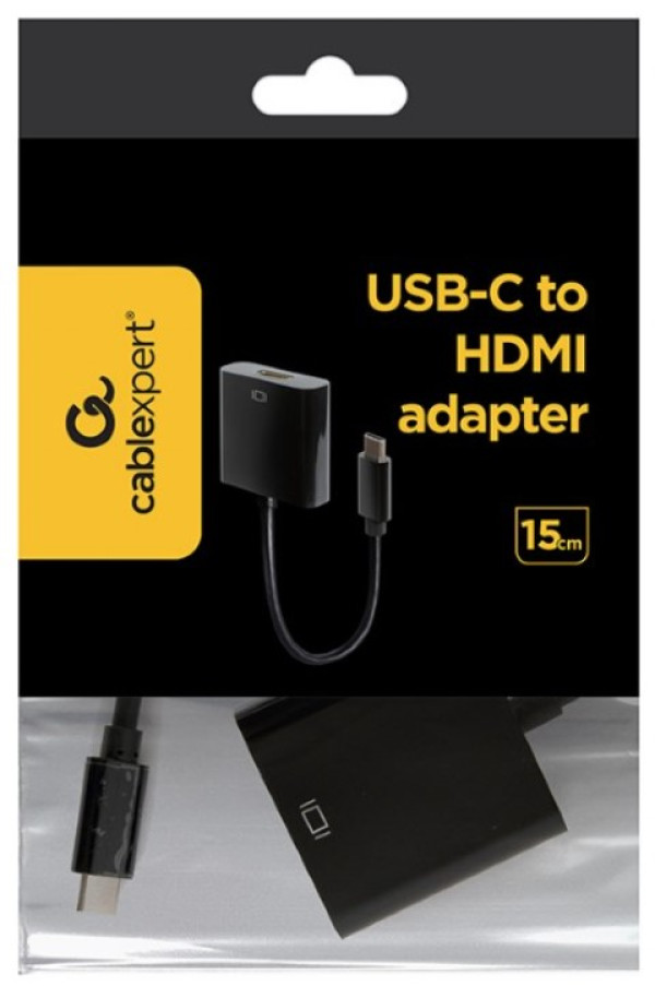 USB-C to HDMI adapter, black A-CM-HDMIF-01 - Slika 2