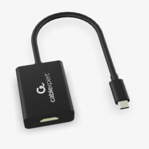 USB-C to HDMI adapter, black A-CM-HDMIF-01