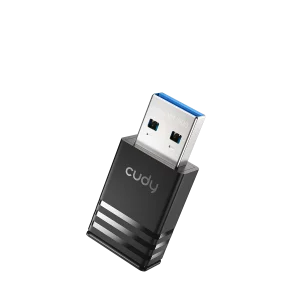 Cudy WU900, AX900 DualBand Wi-Fi 6 USB Adapter, 2.4 GHz,286 Mbps
