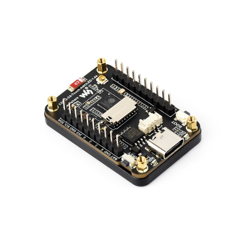 ESP32-C6 1.64 inča AMOLED Touch ekran, 280 x 456, QSPI Interfejs, Wi-Fi 6, BLE 5 - Slika 2