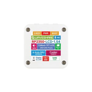 RP2350 1.54 inča LCD ekran, 240 x 240, IPS, zvučnik, baterija, mikrofon
