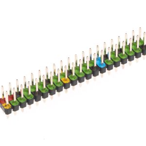 COLOUR-CODED GPIO HEADER FOR PI
