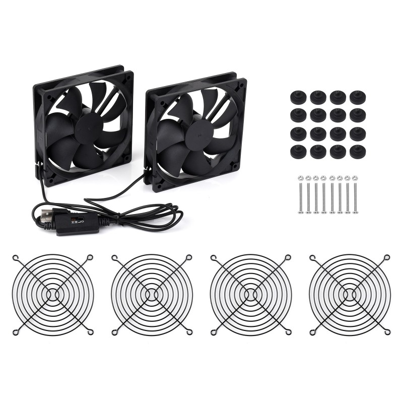 DUAL-FAN-12025-5V-USB - Slika 2