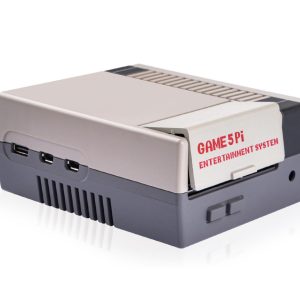 GAME5PI RPi5 Case with M.2 NVME PCIe board and cooler