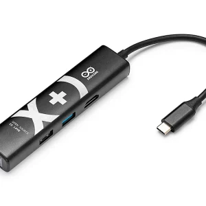USB-C HUB 8 in 1, 65W Black, 5GBPS