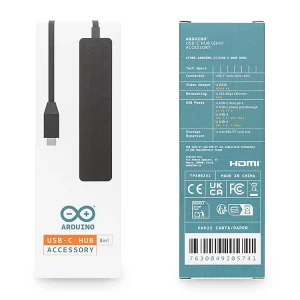 USB-C HUB 8 in 1, 65W Black, 5GBPS