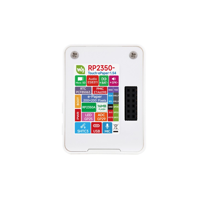 RP2350 ePaper e-ink 1.54 inča touch ekran - Slika 2